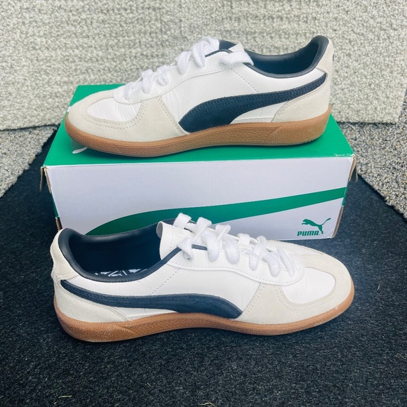 Puma Palermo Leather White - vapor grey - gum - Picture 2 of 10